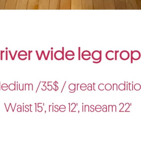 Moon river wide leg crop pants - Picture 2 of 7